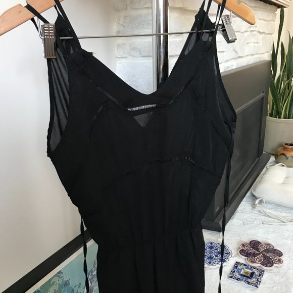 Black Maxi Beach Dress - Picture 4 of 7